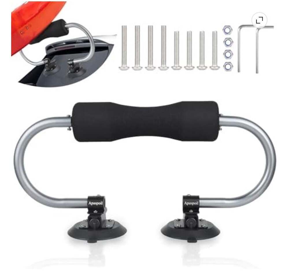 Kayak Roller, Load Assist, Heavy Duty Pumping Suction Roof Roller Loader Mount